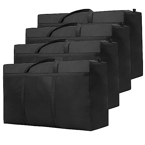 125L Extra Large Moving Boxes Strong, Large Storage Bags for Clothes,Heavy Duty Packing Boxes for Moving House Blankets