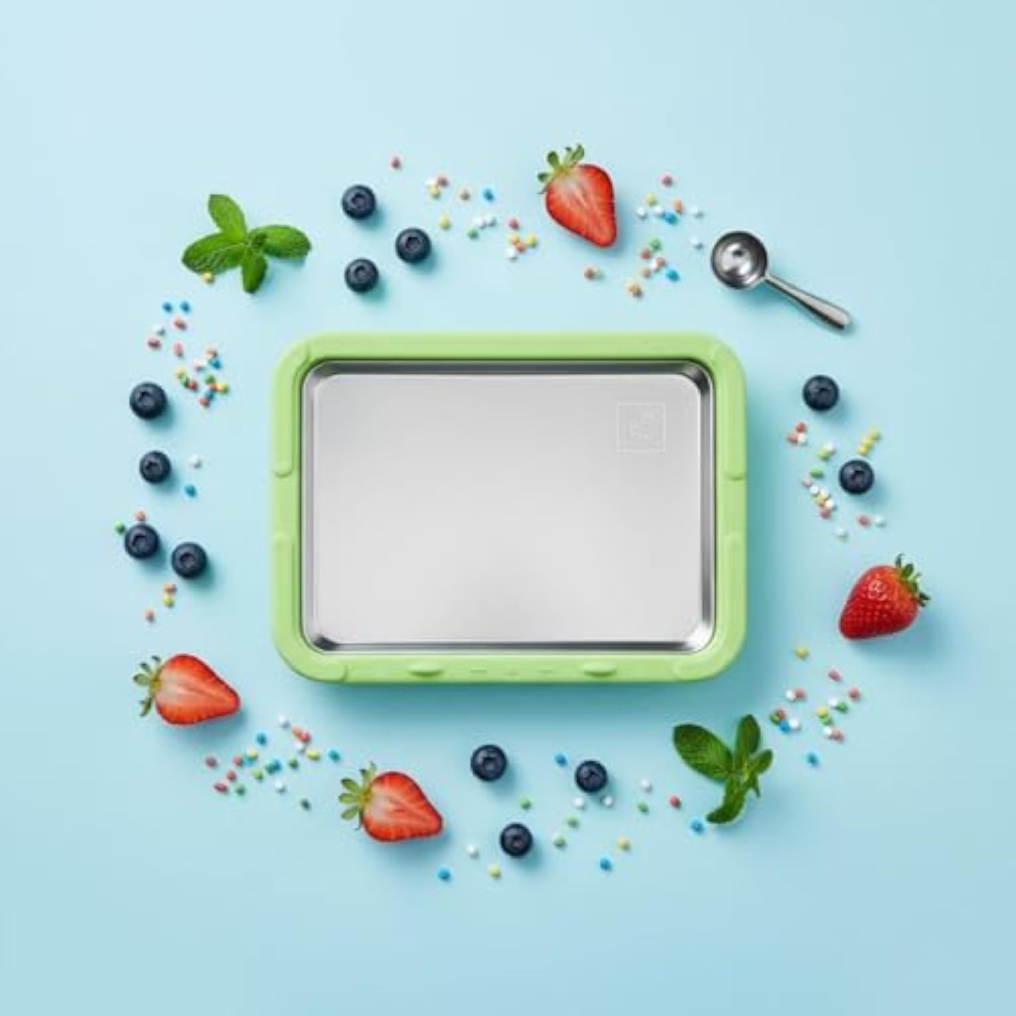 ® Rolled Ice Cream Machine Homemade Desserts, Quick Freezing Fun