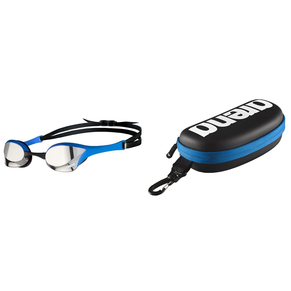 Arena Gafas Cobra Ultra Swipe Mirror Natación, Unisex niños, Silver/Blue, Talla Única