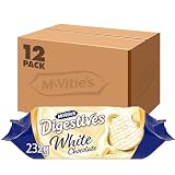 McVitie's Galletas digestivas blancas, 232 g (paquete de 12)