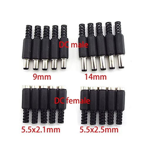 Connecteur prise jack adaptateur alimentation CC 5.5 x 2.5 mm - 6