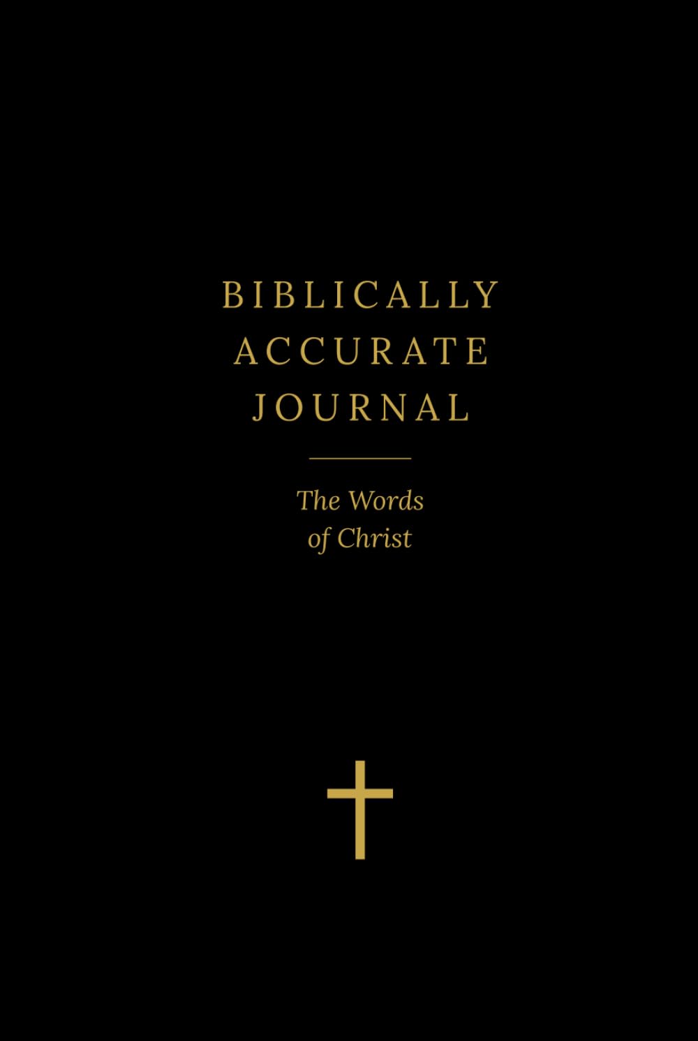 Journal de prière chrétien pour méditer la parole du Christ édition noire