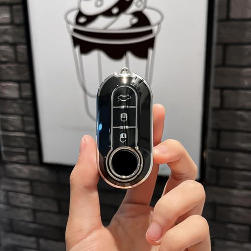 Porte-clés TPU voiture pour clé à rabat Fiat : le petit cadeau utile pour conducteurs