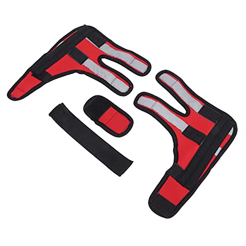 Image of Dog Front Leg Braces, Reflective Canine Shoulder Brace with Elbow Support for Ligament Injuries Sprains, Adjustable Dog Leg Wrap for Medium Dogs during Walking Running or Recovery