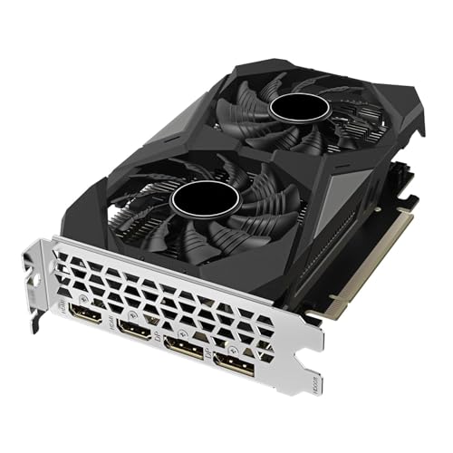Image of GeForce RTX 3050 WINDFORCE OC 6GB GDDR6 Graphics Card, 96-bit, Dual Fan, PCIe 4.0, HDMI 2.1, DisplayPort 1.4a, NVIDIA Ampere GPU, GV-N3050WF2OC-6GD