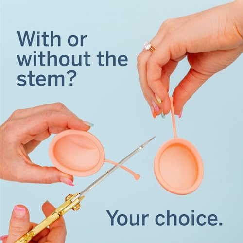 Image of Pixie Menstrual Disc for Feminine Care - Ranked 1 for Best Tampon Alternative Period Disc - 100% Medical-Grade Silicone - Removes Like a Tampon - Wear 12 Hours - Capacity of 3 Tampons (Small)