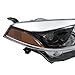 HOUGEET Headlights Assembly Fit for 2014 2015 2016 Toyota Corolla Base/CE/C/LE Eco/LE/L/S Plus/S/Special Edition Sedan 4-Door Headlamps Clear Lens (Passenger & Driver Side)