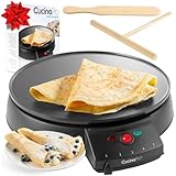 12' Griddle & Crepe Maker, Non-Stick Electric Holiday...