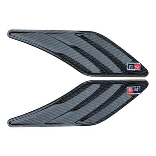 ���A�T�C�h�E�B���h�E���[�o�[ �T���K�[�h �E�B���h�f�B�t���N�^�[ �ԗp�X�e�b�J�[ ���j�o�[�T�� �T�C�h�t�F���_�[�x���g�f�R���[�V���� ABT�X�^�C�� Audi�ɓK�� A3 A4 B8 B6 Q5 A5 8V A6 C6 C5 Q7�ɓK��(Carbon Fi