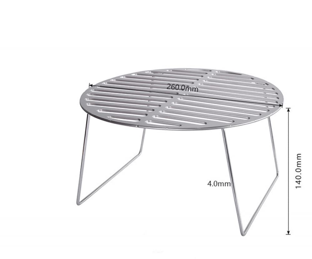 YXSH Barbecue da Esterno Griglia da Campeggio Tavolo da Barbecue Portatile Pieghevole in Acciaio Inox Griglia Portatile Pieghevole Tavolo da Cucina