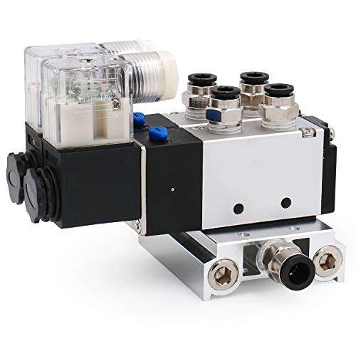 Électrovanne double 4V210-08 contre les fuites d'air comprimé AC 24V