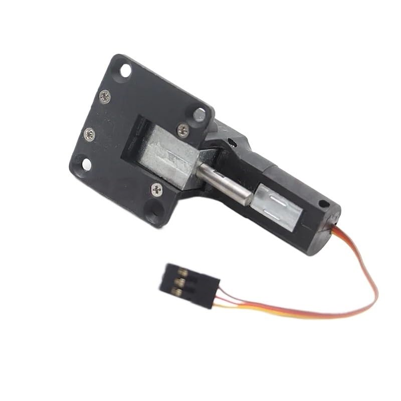 Tren De Aterrizaje Retráctil De Metal Con Servomotor Eléctrico PZ-15090SN De 3,5 Kg Y 40 G Con Conector JR De Dirección For Multicóptero De Ala Fija RC(1 set)