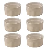Mrs. Anderson's Baking Ceramic 2-Ounce Ramekin, Set of 6, Wheat