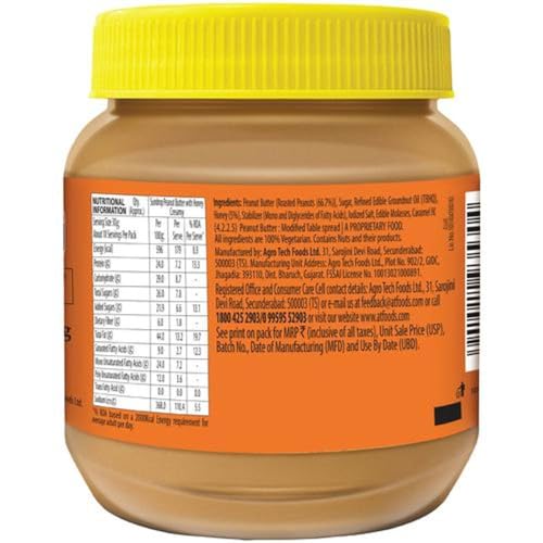 Image of Sundrop Peanut Butter With Honey Creamy, 300g Jar