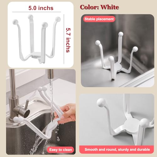 Colador para fregadero de cocina con cesta y bolsas de malla miniatura 4