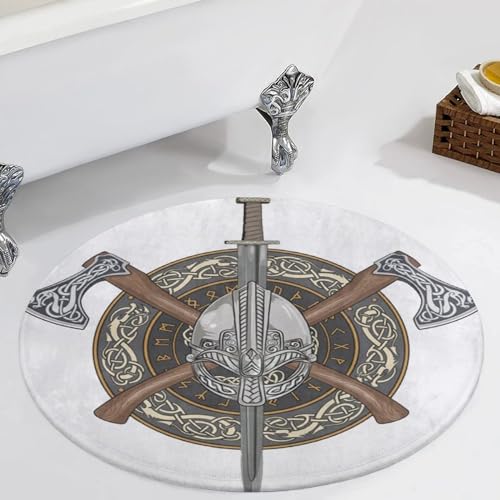 Tapis flanelle viking lavable en machine avec coussin de chaise intégré - 4