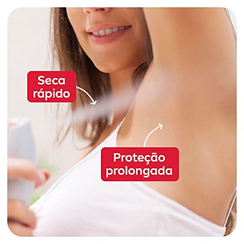 NIVEA Kit Desodorante Aerossol Dry Comfort Feminino 150Ml - 2 Unidades, pacote de 2