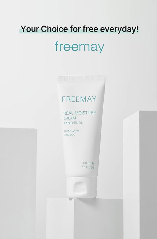 freemay Real Moisture Cream Set (100ml + 30ml), Korean Face Moisturizer for Hydration & Soothing, Vegan, Lightweight, Sensitive Skin Friendly - Image 9
