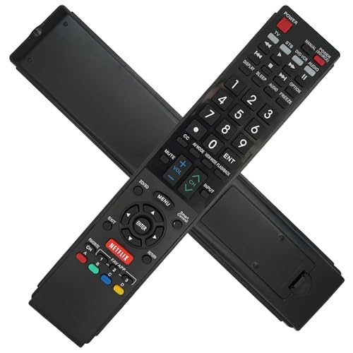 Télécommande universelle de rechange pour TV Sharp AQUOS LCD modèles GA648WJSA