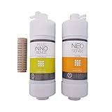  Coway Wasserfilter Umkrehrosmose-Filterset inkl. antibakteriell Filter, Filtersatz Filter
