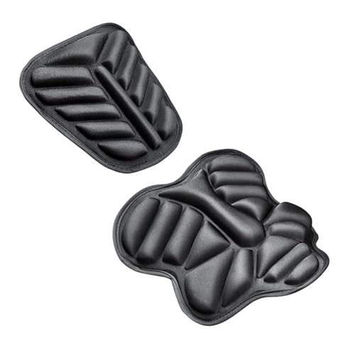 Funda para cojín de asiento de motocicleta transpirable con doble capa