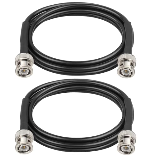 Câble BNC 50 ohms RG58 coaxial mâle mâle 1,5 m pour radio CB et antenne
