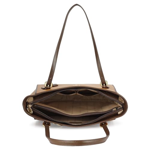 Image of Da Milano Leather Tote Bag for Women (00173OL)