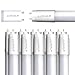 Produktbild LUXULA 10er Pack LED Röhre 60cm - Kunststoff T8 G13 Sockel - 9W 1080lm - 4000K Neutralweiß - inkl. Starter-Brücke - Röhrenlampe Leuchstoffröhre Neonröhre