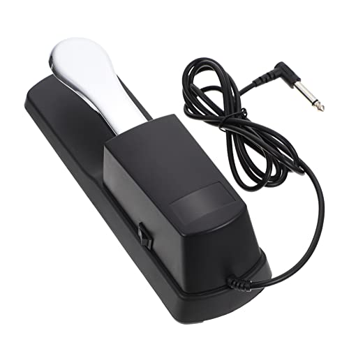 TOYANDONA Practical Piano Sustain Pedal for Electronic Keyboard Sturdy and Easy to Install for Piano Players