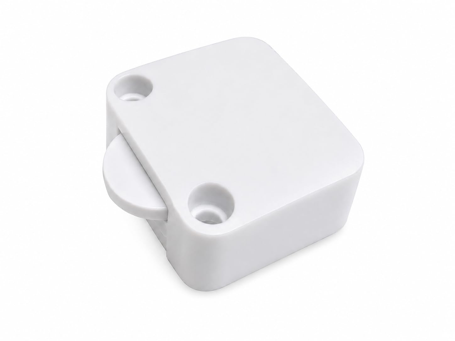 Automatic Wardrobe Cabinet Door Light Switch, Push-to-Off Door Activated Switch for Wardrobe, Closet, Cupboard, Cabinet & Furniture Lights, White, Pack of 1-picture-10