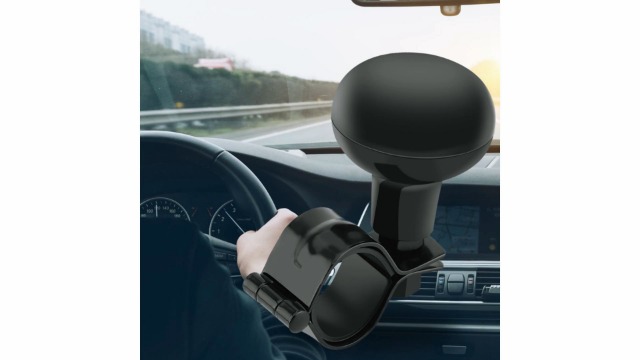 Bouton De Volant Tournant Anti-dérapant - Aide à La Conduite Pour Voiture, Camion, Tracteur (modèle Universel)