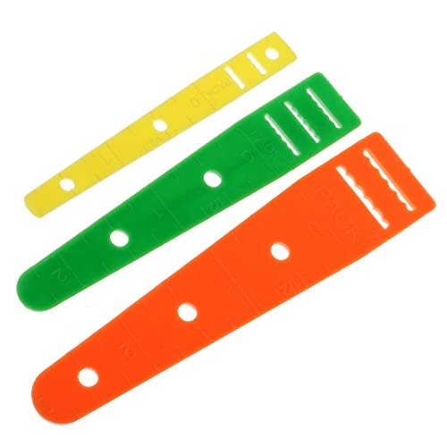 3PCS/set Plastic Elastic Glides Guides Threaders Wear Elastic Band Tool DIY Clothes Needleworking Sewing Accessories