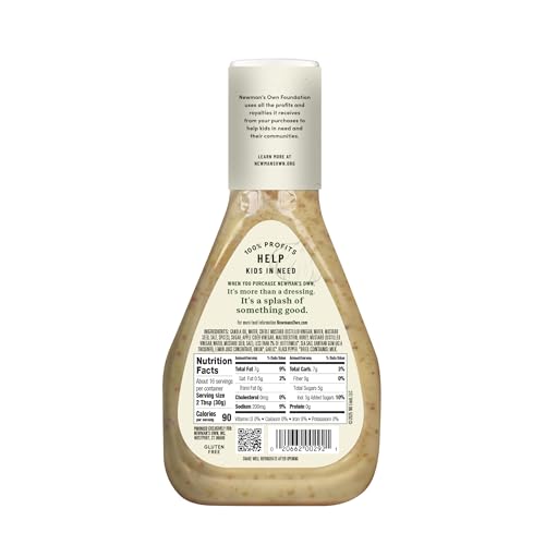 Image of Newman's Own Salad Dressing Honey Mustard,16 Fl Oz