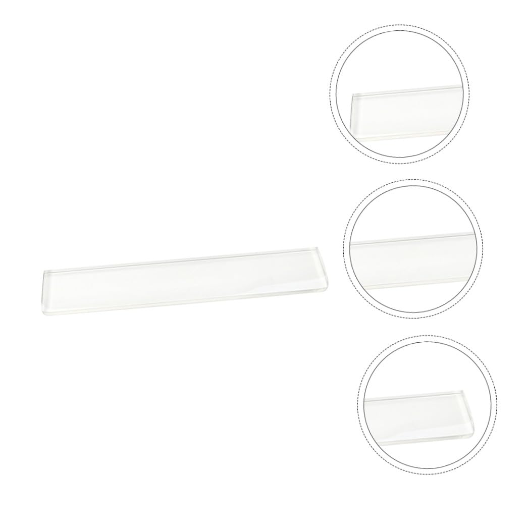Housoutil Poggiapolsi Ergonomico Resina Epossidica per Tastiere Meccaniche Design Elegante e Naturale Comodo per Ufficio Resistente Alla Corrosione Facile Utilizzo