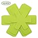 Produktbild Topf- und Pfannenschutz-Set, 12 und 3 verschiedene Größen, grüne Topfunterteiler, Pads/Stapelpfannenschützer/Pfannentrenner Pads zum Schutz und Trennen von Töpfen und Pfannen