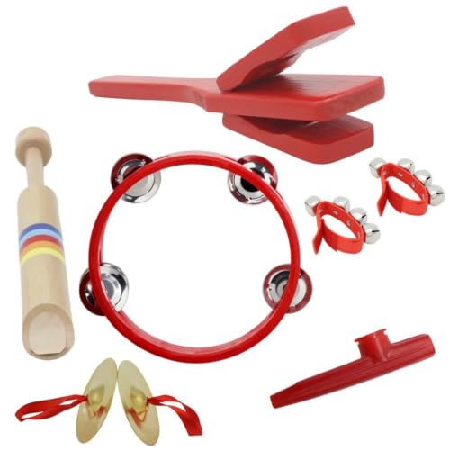 Set de música infantil y juego de instrumentos de percusión Gralara didáctico