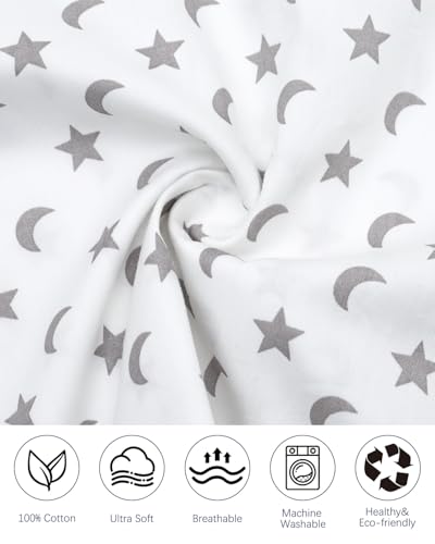 Image of ALVABABY Toddler Pillowcases Cotton Kids Pillow Cover Fit 13 inchx 18 inch or 12 inchx16 inch