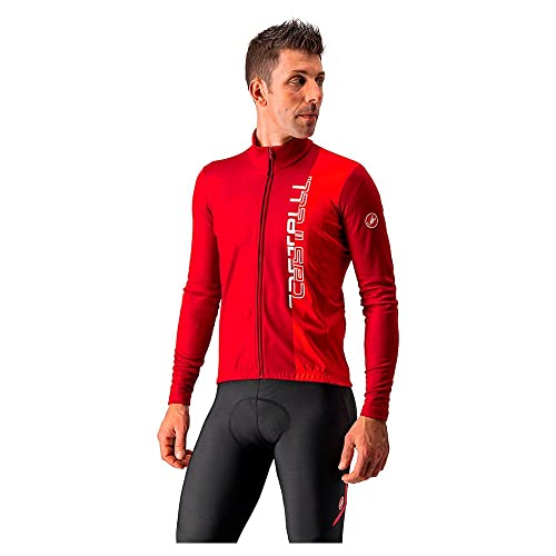 Castelli Traguardo Jersey FZ Large Pro Red/Red