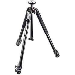Manfrotto X Pro Manfrotto MT190X3 - Trípode de Aluminio (190 x 3 Secciones), Color Negro