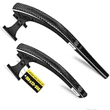 ENLEE 2pcs Rear Wheel Bike Fender - Reflective Road/Gravel/Folding Bicycle Fender, Lightweight Rear Bike Mud Guard, Suitable for Bicycle Tire Width 23-35mm & Disc Brake System
