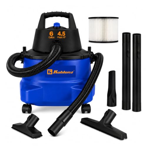 Image of Koblenz WD-6 L212 Wet Dry Vacuum Cleaner, 6 Gallon