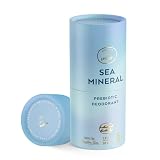 Honestly pHresh Natural Biodegradable Paper Twist Up Prebiotic Deodorant, Sea Mineral, 1.8 Oz, Bakin