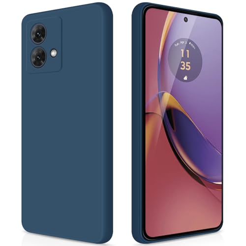 GiiYoon Case Compatible with Motorola Moto G84, Silky-Soft Touch Full-Body Protective Phone Silicone Case