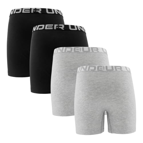 Image of Under Armour Boys' Multipack Performance Cotton Boxerjock Brief, Lightweight & Smooth Stretch Fit