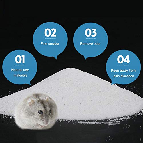 Image of Western Era Sand Bath for Hamster, Gerbill (200grm) (Strawberry)