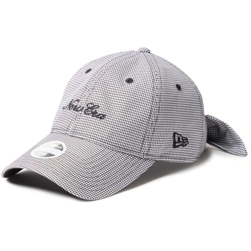 [ニューエラ] ゴルフ キャップ レディース GFW 920LV RIBBON SCRIPT HOUNDSTOOTH 14747134 ブラック／ホワイト SM
