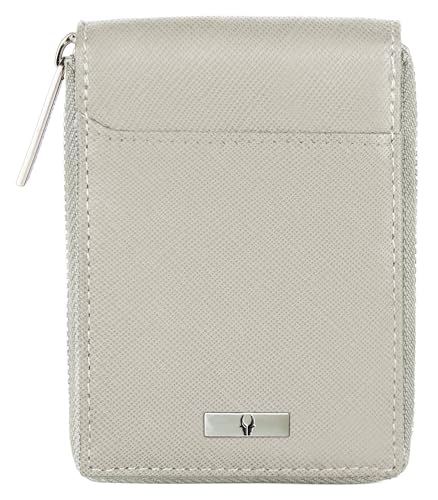 Image of WildHorn Rfid Protected Leather Wallet For Men, Off White