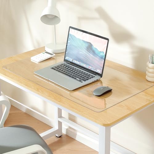 Fukome 透明デスクマット 50x100cm PVC製