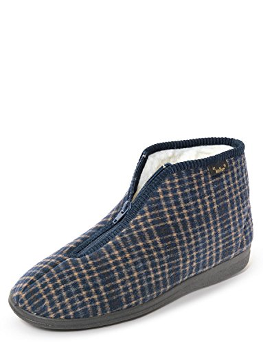Dr Keller Uomo Zip up Pantofole