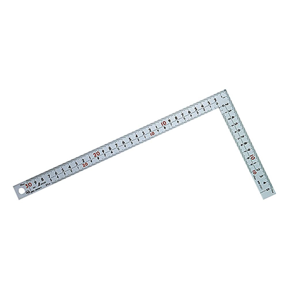 その他 chiru Amazon.com: Shinwa Rules 10421 Sokutei Thick Wide Silver 11.8